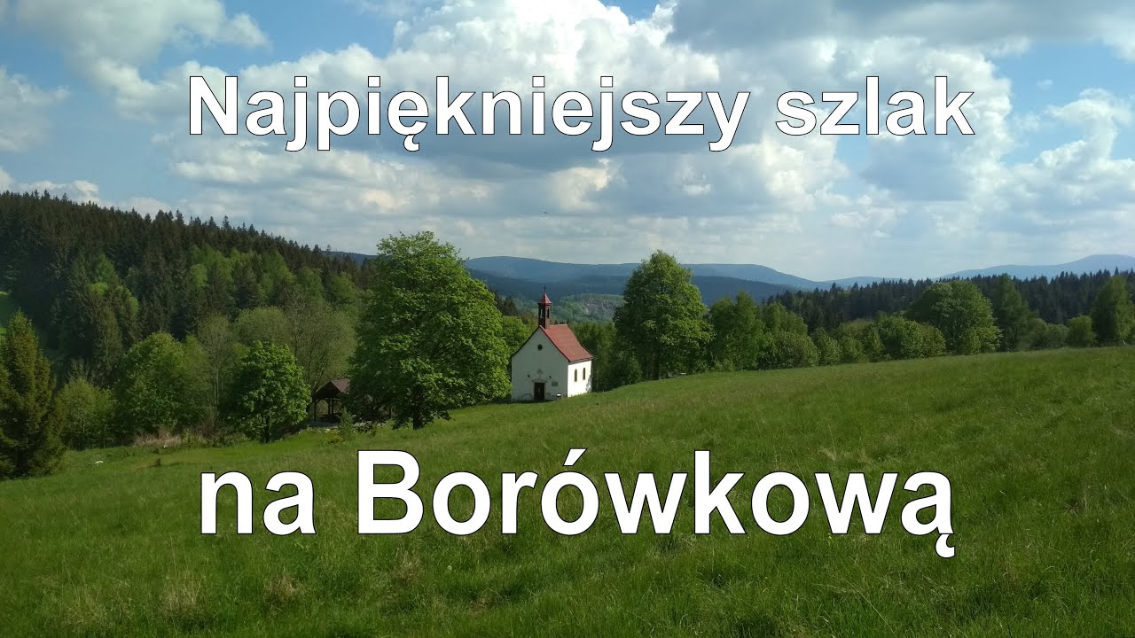 Najpiękniejszy szlak na Borówkową (Góry Złote)