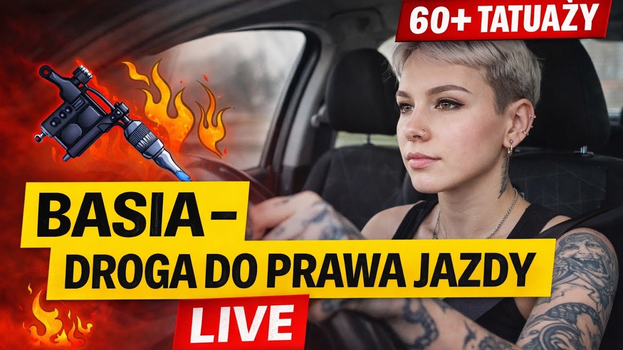 Basia &bdquo;200 Tatuaży&rdquo; &ndash; 24 godzina szkolenia | Egzamin pr&oacute;bny NA ŻYWO