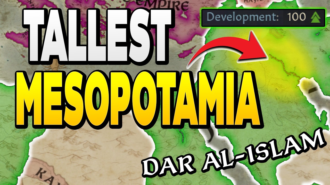The TALLEST Mesopotamia You've Ever Seen Creates DAR AL-ISLAM in CK3