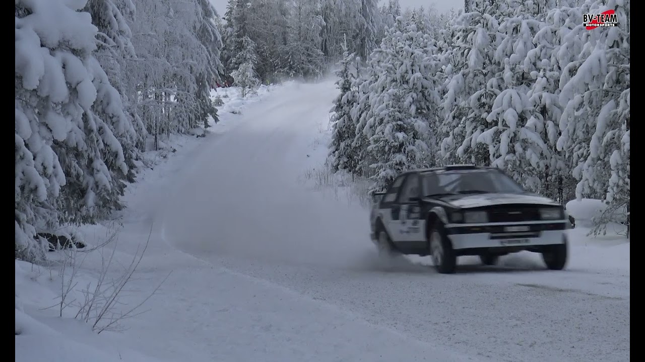 Kai Mäkelä & Mikko Mäkelä Toivakka Rallissa.