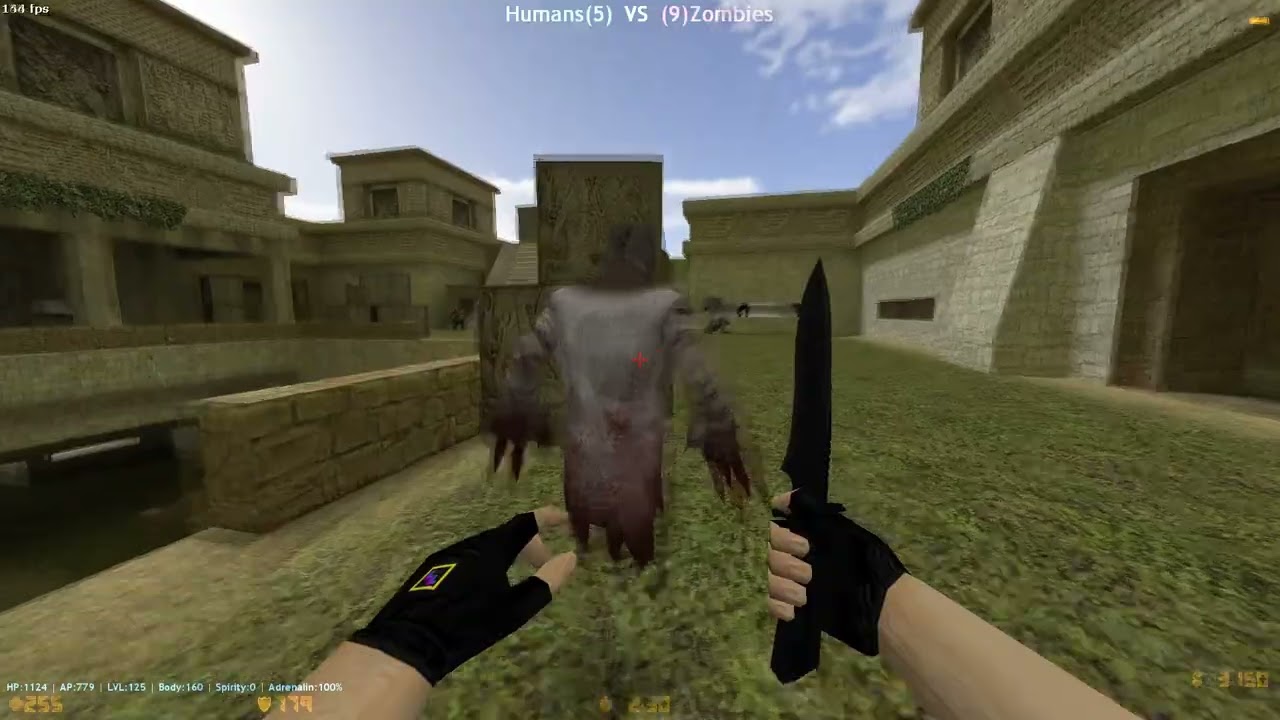 CS 1.6 Zombie Chronic  Vzpoura Healeru