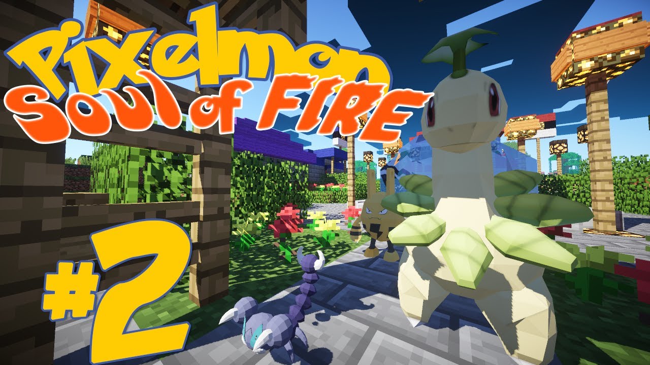 Bayleef makes Friends! - Pixelmon 3.0 Soul of Fire (Adventure Map)