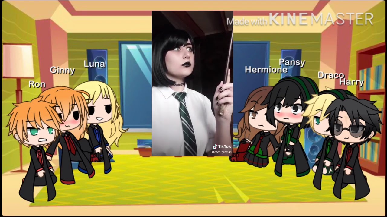 HP characters react Tik Toks +10 scene