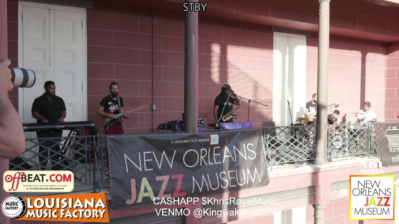 Virtual Concert: Khris Royal & Dark Matter Live from the Jazz Museum Balcony