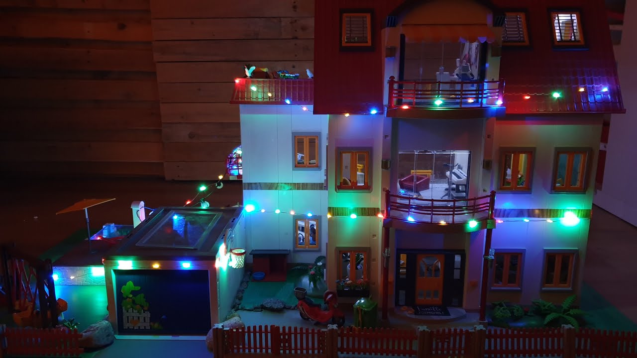 HOME TOUR Playmobil 🏚🏠#1 aménagement maison moderne 4279