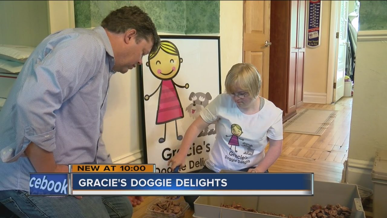 Watertown teen with Down syndrome launches her own dog treat business