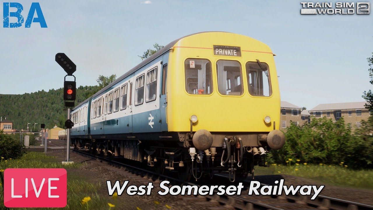 Train Sim World 2 LIVE|West Somerset Railway (24/08/21)