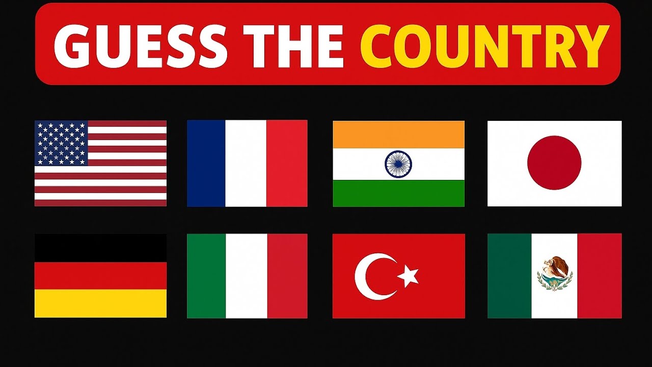How Many Flags Can You Guess? 🌎 Ultimate Flag Quiz