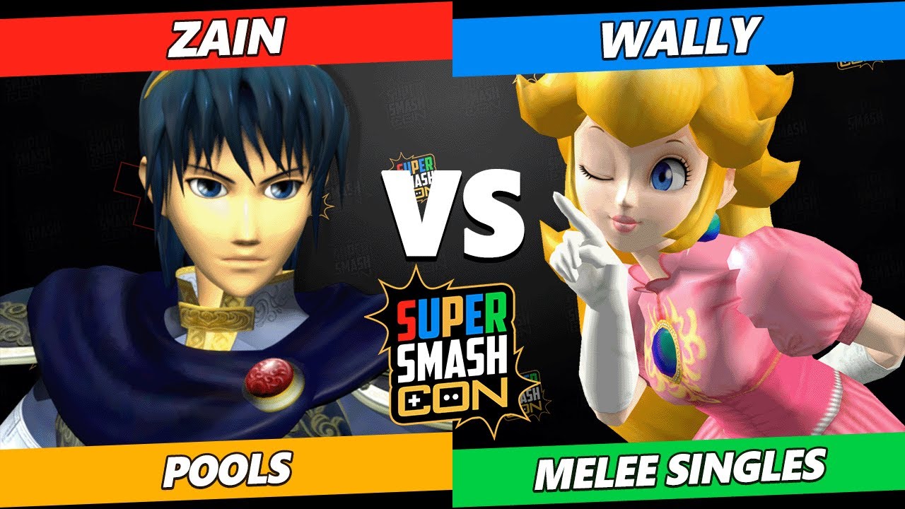SSC 2022  - Zain (Marth) Vs. Wally (Peach) Smash Melee Tournament