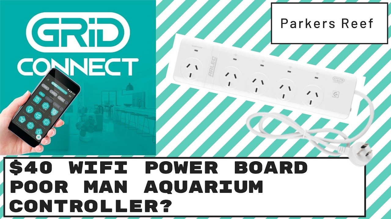 Grid Connect - Wifi power control for your aquarium!