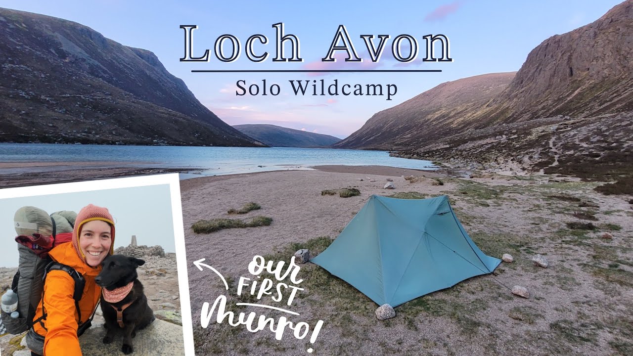 Wild Camping at one of Scotlands Wildest Lochs | A perfect Micro Adventure in the Cairngorms