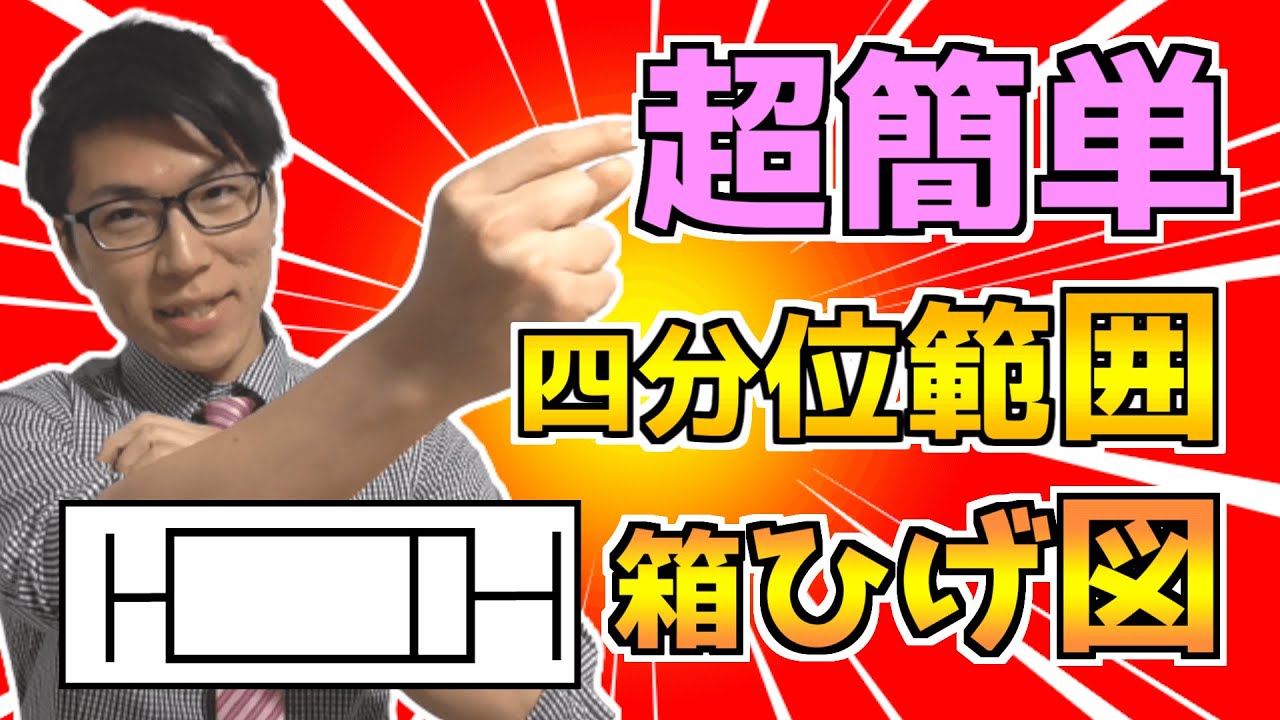 【中学数学】四分位範囲と箱ひげ図が誰でも分かるようになる授業動画【中２数学】