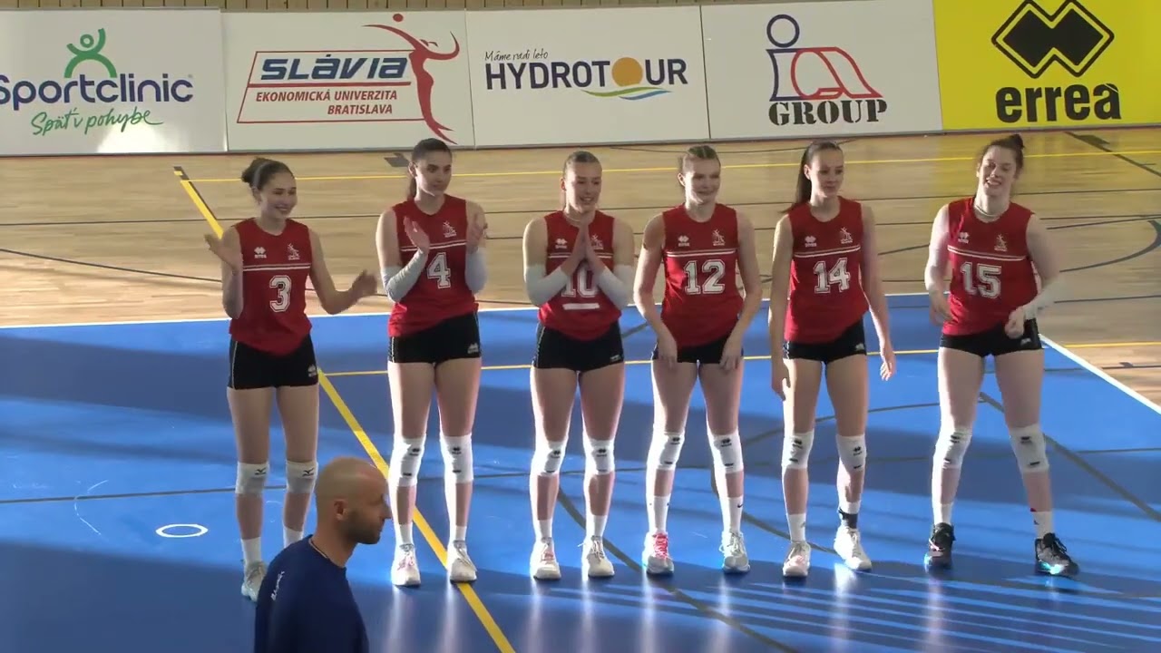 Semifinále: ŠŠK Bilíkova Bratislava - Slávia UK Dráčik Bratislava (M-SR junioriek, 30.4.2024)