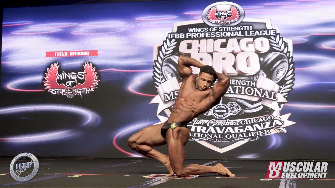 Jonathan Pelkey 1st Place Classic Physique Division 2022 Chicago Pro