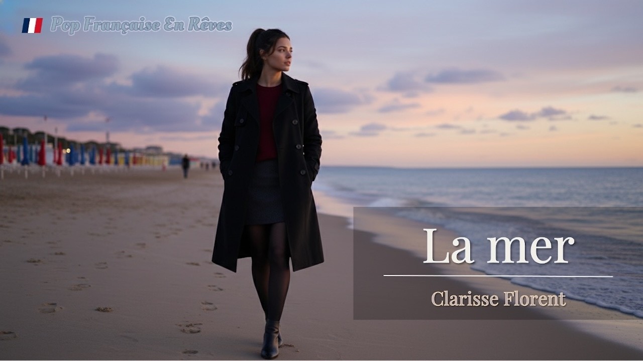 La mer | 🇫🇷 French Pop – Quiet Healing & Inner Tide | 🌙 Clarisse Florent