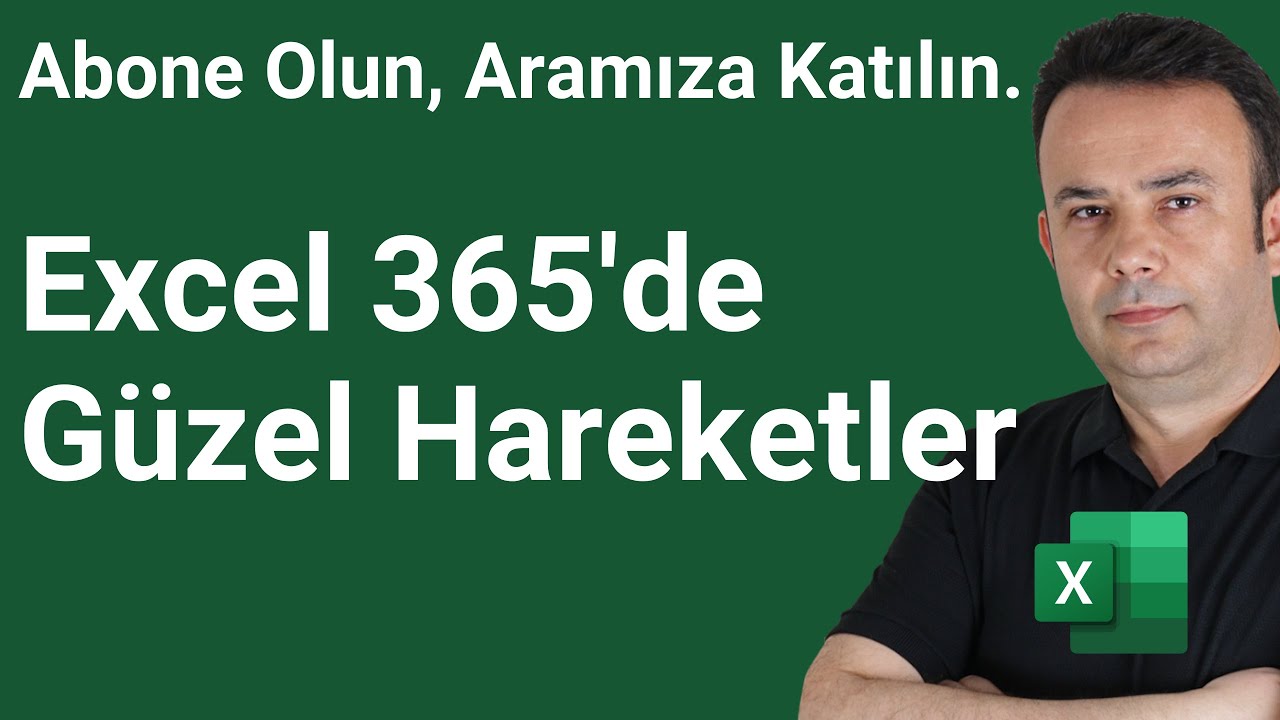 Excel 365 Sırala ve Çaprazeşleştir ile seçilen başlığa göre sıralama yapmak