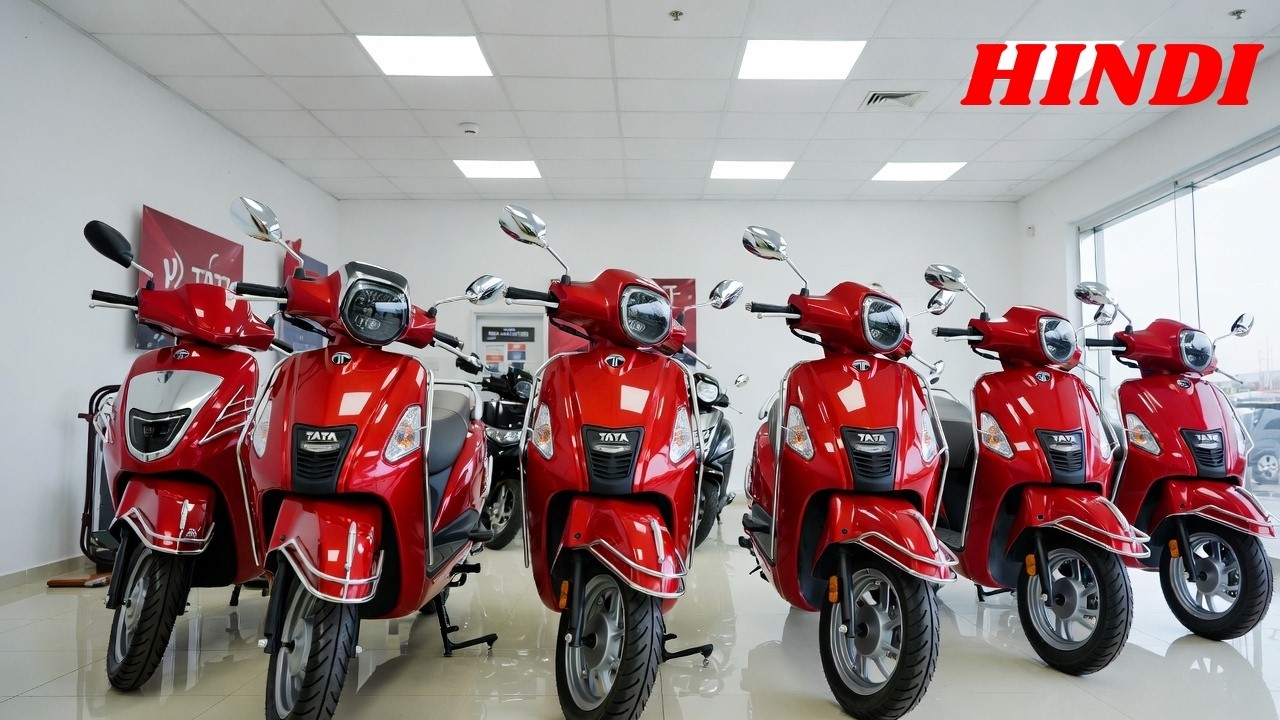 NEW  Tata Electric Scooter – Full Review | Range, Features & Price Explained | Auto Bike[ HINDI ]
