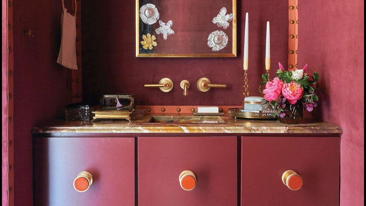 Powder Room, Mudroom, and Rear Hall - FLOWER Magazine Baton Rouge Showhouse