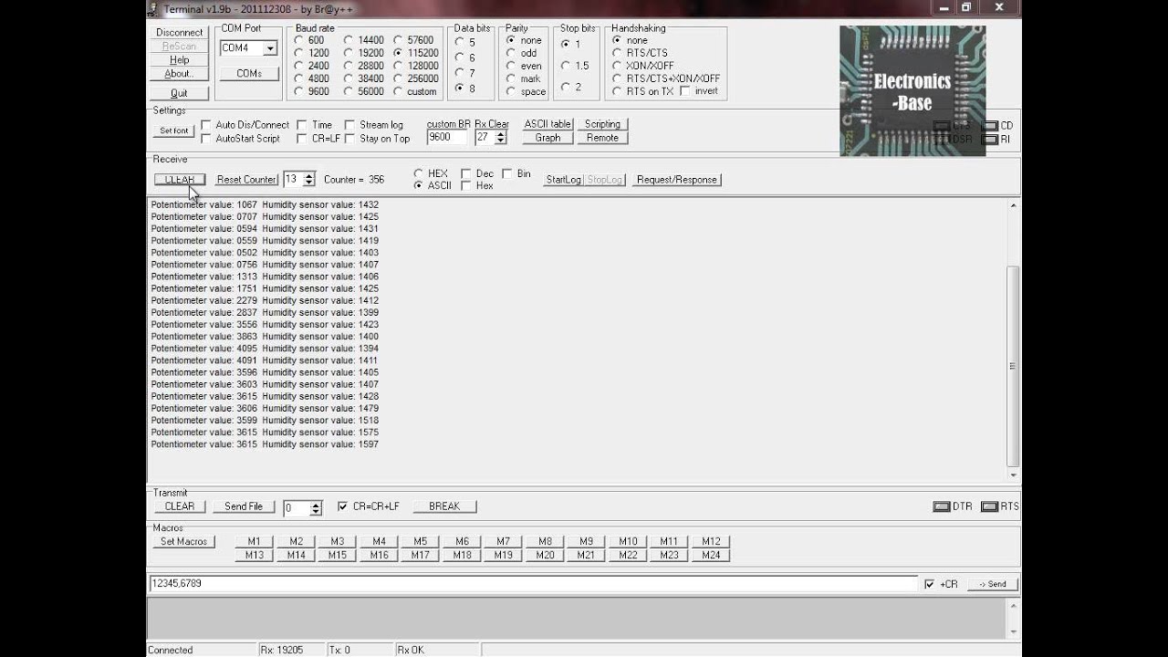 dsPIC30F4013 ADC example