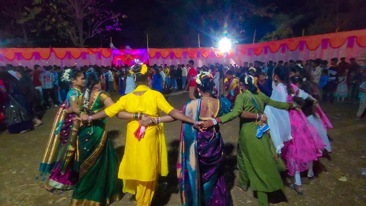 Aadiwasi Boys Girls Dhavda Dance Video 💃 Vedant Dj Musical Party MH 