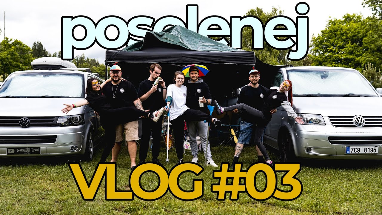 Byli jsme na srazu téček! I Posolenej vlog #3 I VW T5