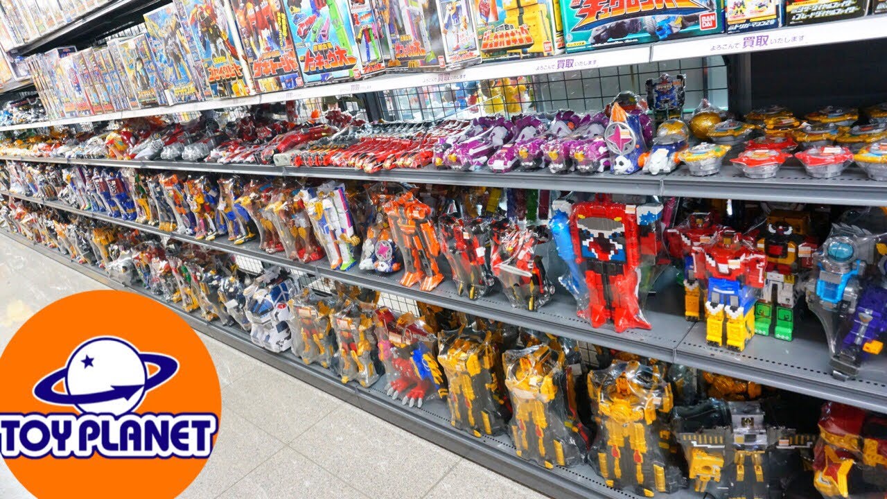 Live Retro Toy Hunting power rangers in japan Tokyo