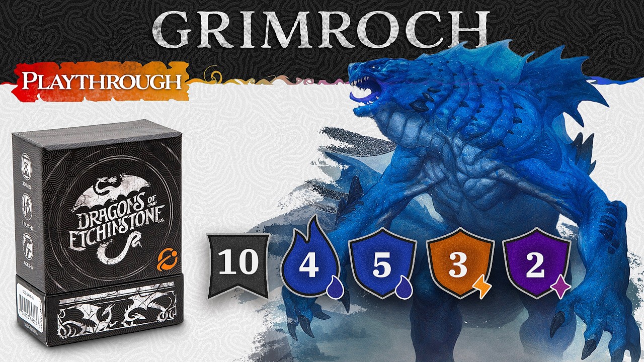 Grimroch | Dragons of Etchinstone Playthrough & Strategy | Hard Difficulty