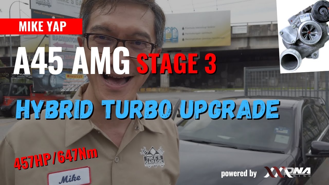 A45 AMG HYBRID TURBO UPGRADE | DNA TUNING | STAGE 3 |