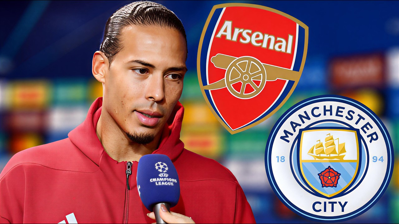 VIRGIL VAN DIJK SHOCKING STATEMENT ON ARSENAL TITLE RACE + PEP PANICS + MIND GAMES EXPOSED