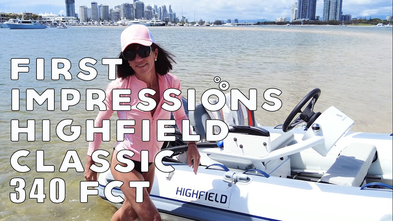 Harry's Debut: Highfield 340 FCT Maiden Voyage Delight!