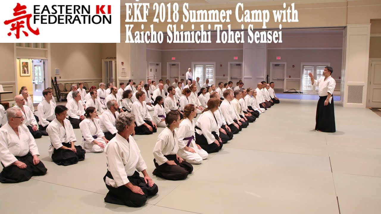 EKF 2018 Summer Camp with Kaicho Shinichi Tohei Sensei