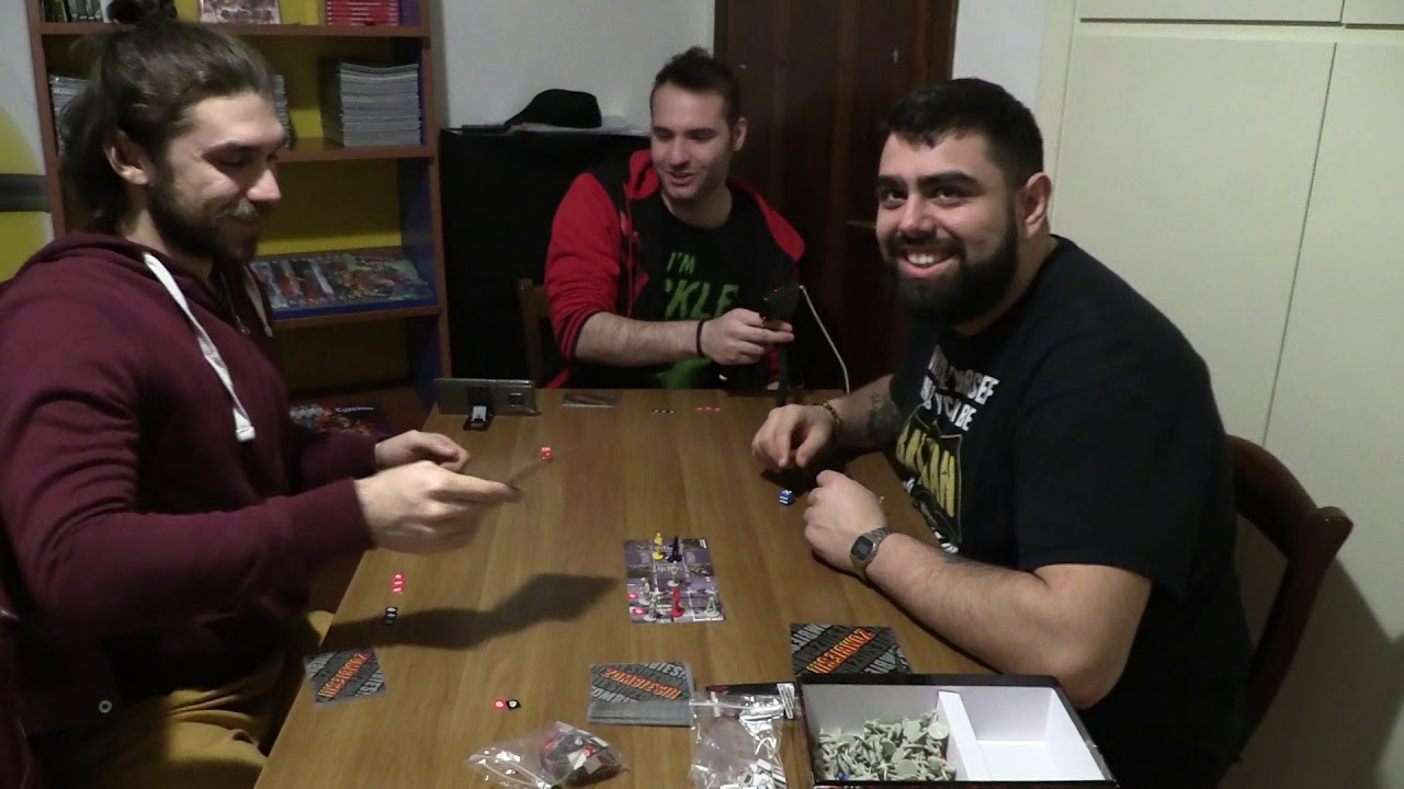 ZOMBI GIOCO DA TAVOLO GAMEPLAY PARTE 1