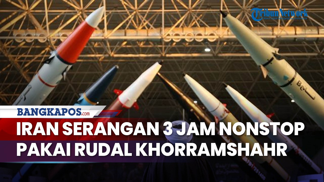 Iran Luncurkan Serangan 3 Jam Nonstop Pakai Rudal Khorramshahr, Strategi Tak Beri Israel Ketenangan