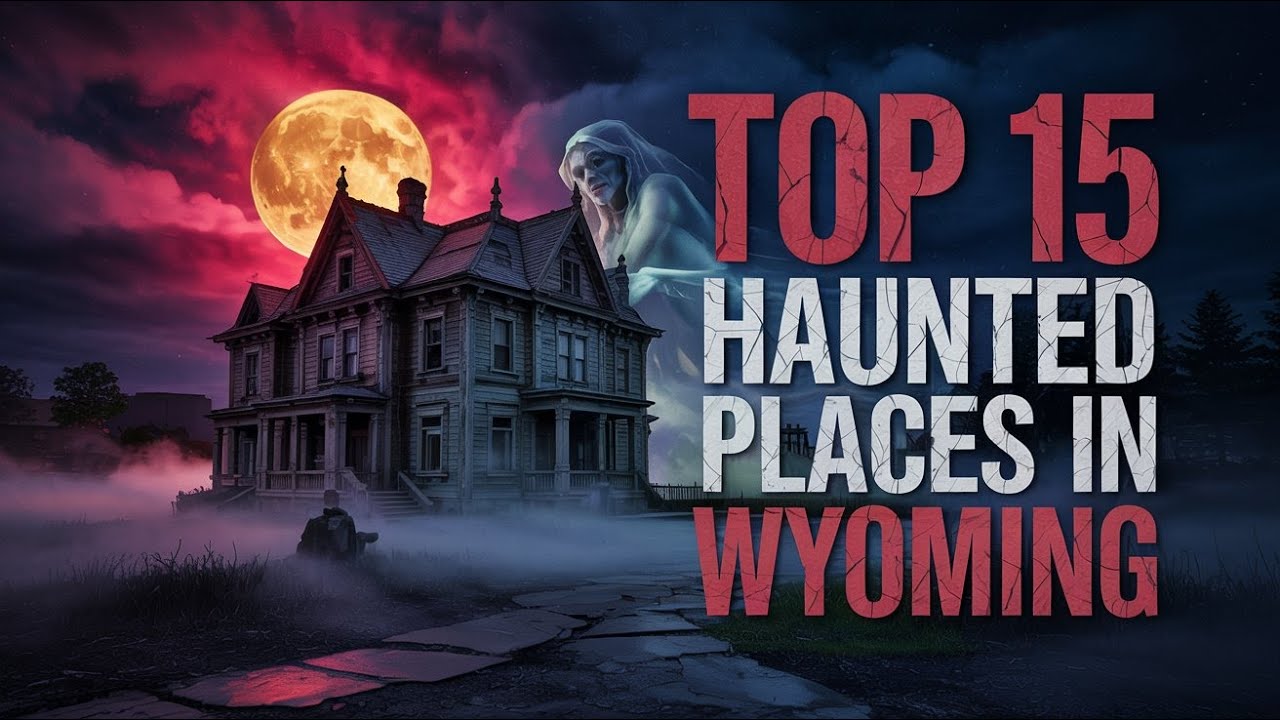 Top 15 Haunted Places in Wyoming 👻 | Ghost Stories, Paranormal Encounters & Dark History