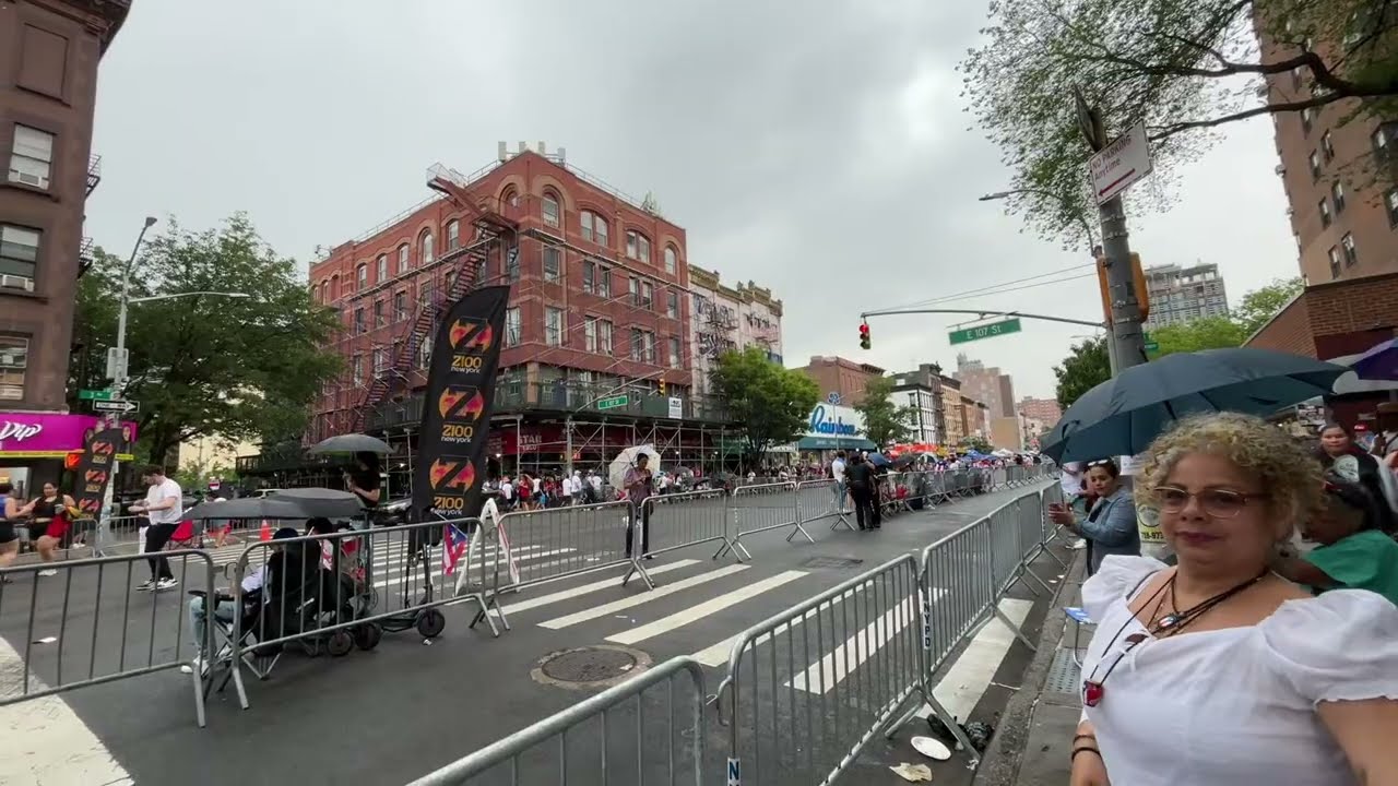 Live 116th street festival NYC national Puerto Rican day parade 6-7-2025