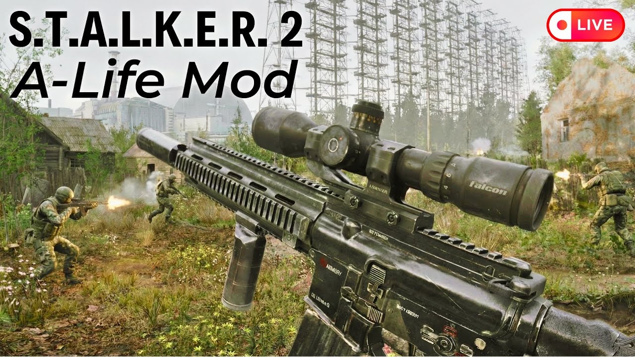 This Incredible A LIFE Mod Is A Game Changer - STALKER 2 Ultra Modded No HUD