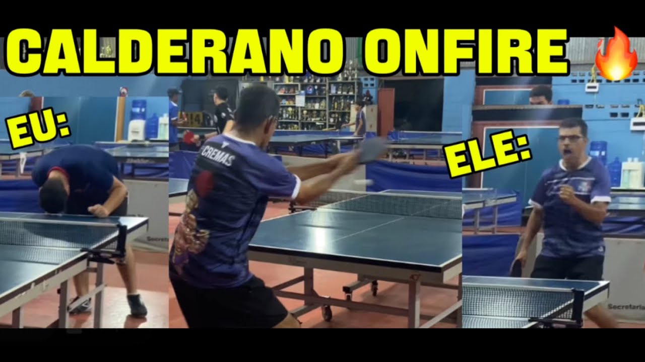 DESAFIEI O VÉIO, E ELE ME HUMILHOU (Backhand do calderano)