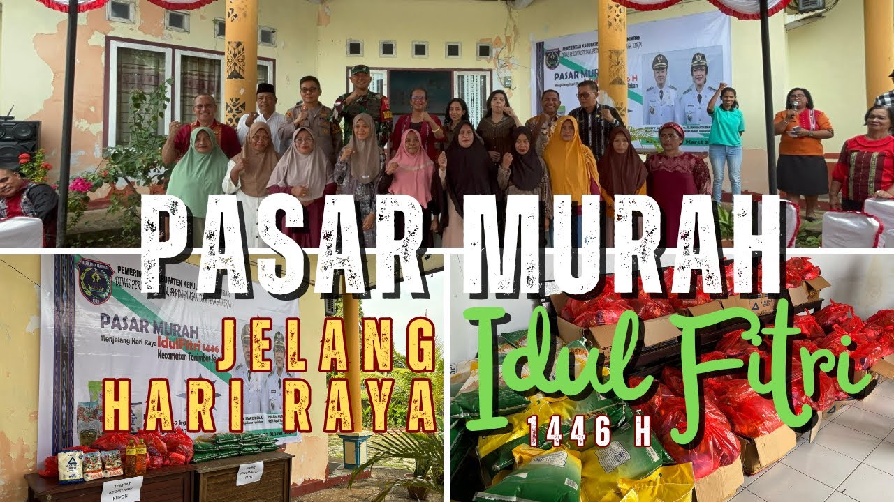 PASAR MURAH JELANG HARI RAYA IDUL FITRI 1446 H