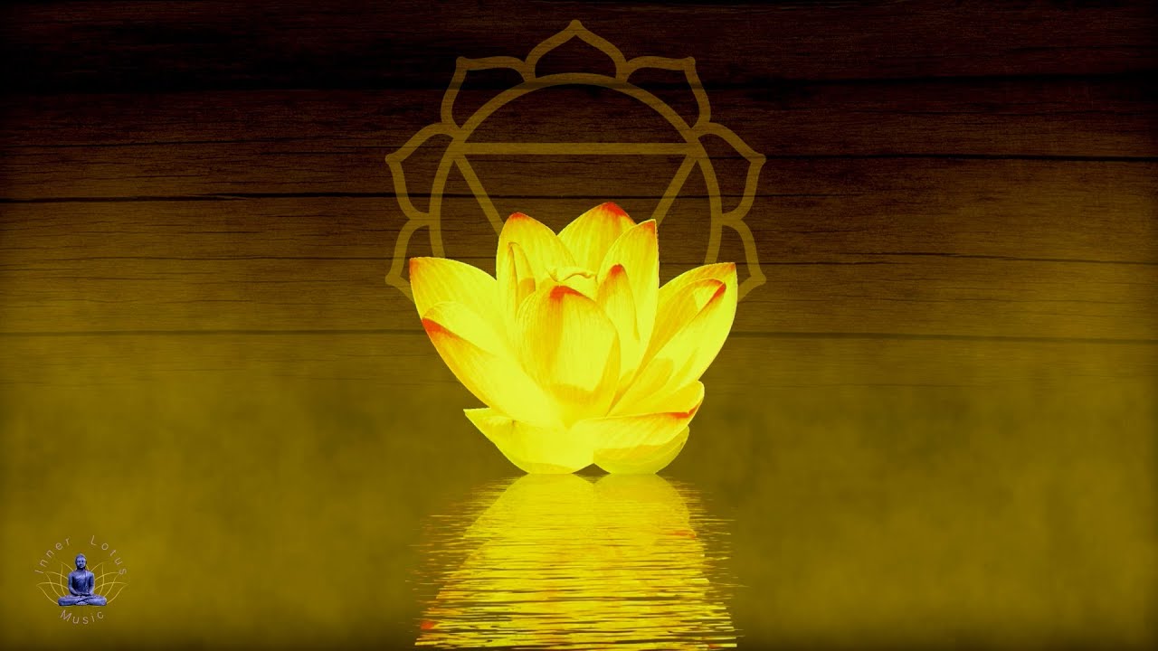 Solar Plexus Chakra Peaceful Healing Meditation Music | Crystal Singing Bowl | &ldquo;Flute & Water&rdquo;