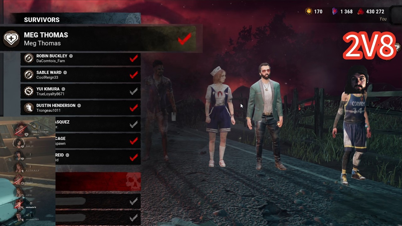 HEALING THE RANDOS IN 2V8 | DBD