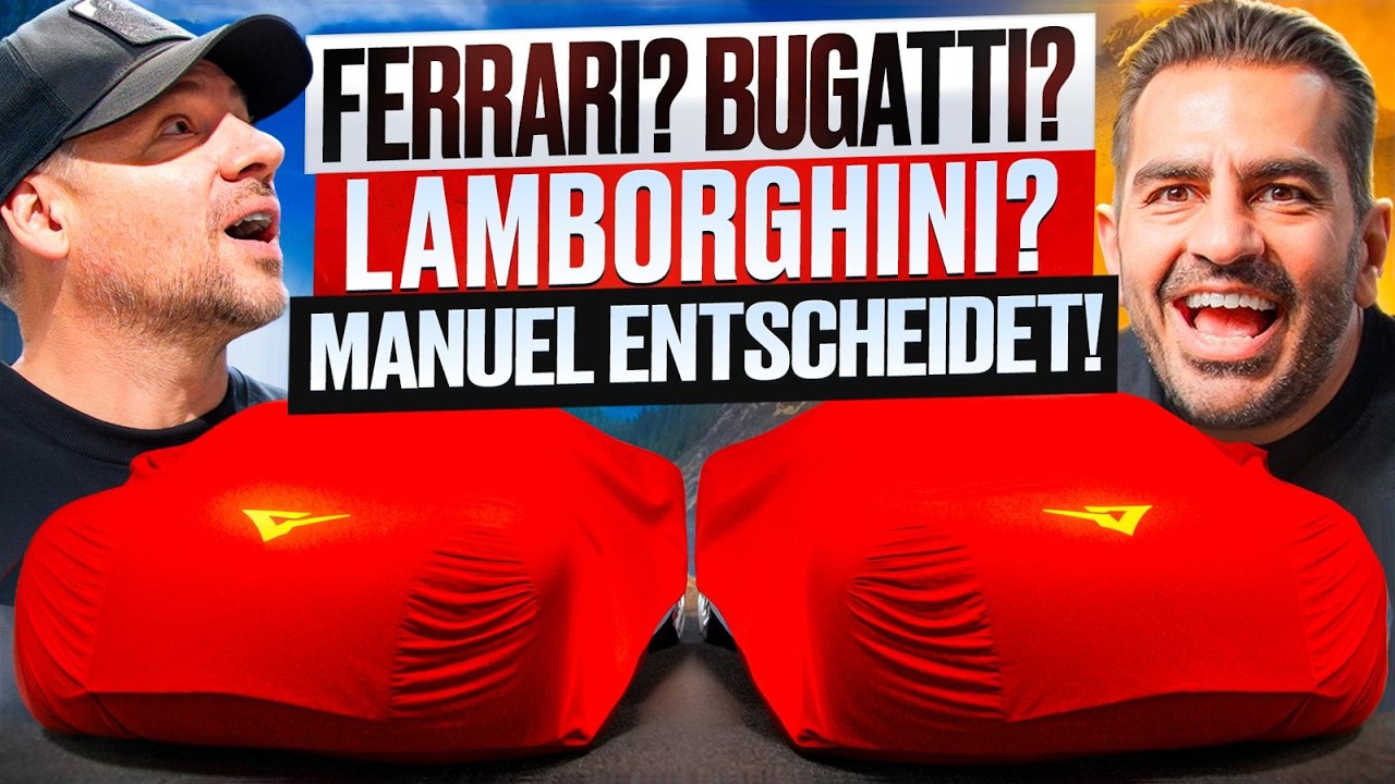 🔥 Gewonnen❗️Hamid & Manuel enth&uuml;llen Hypercar ODER emotionalstes Traumauto bei Seven Car Lounge 🤯