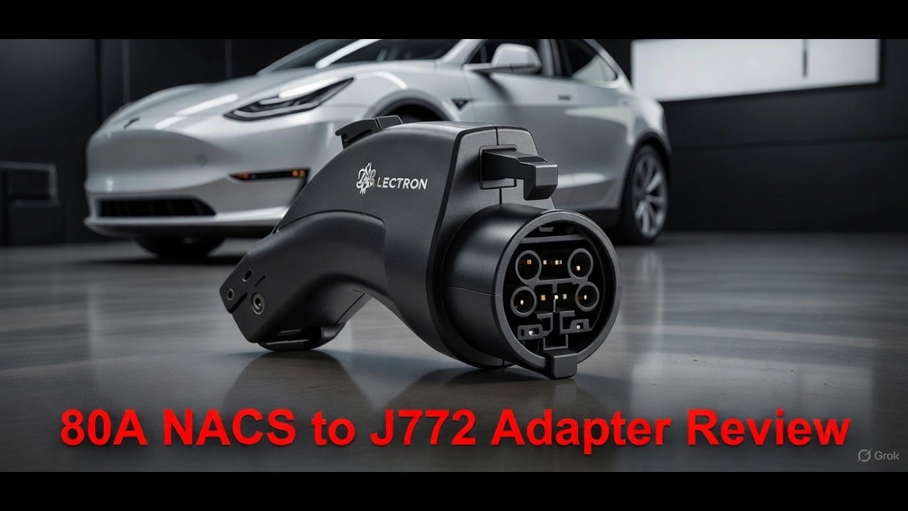 Обзор адаптера Lectron Tesla to J1772 EV Adapter на 80 ампер