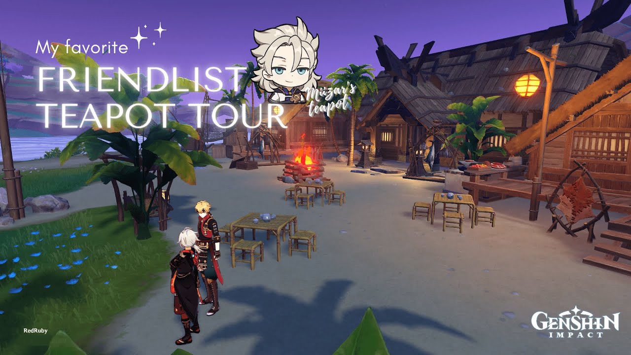 Friendlist Teapot Tour 01✨ Miizar's Serenitea Pot