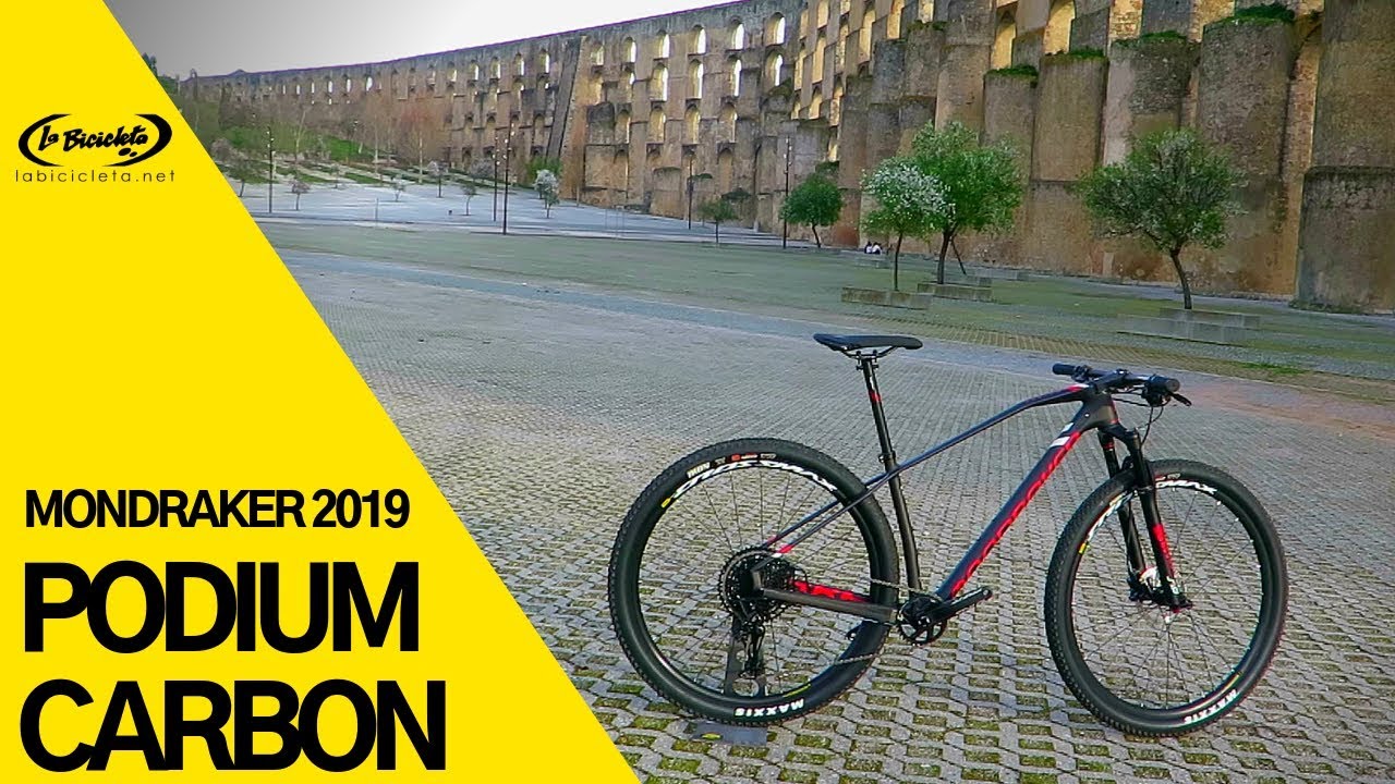 MONDRAKER PODIUM CARBON 2019:  bicicleta  Cross Country competición con Forward Geometry | ANÁLISIS