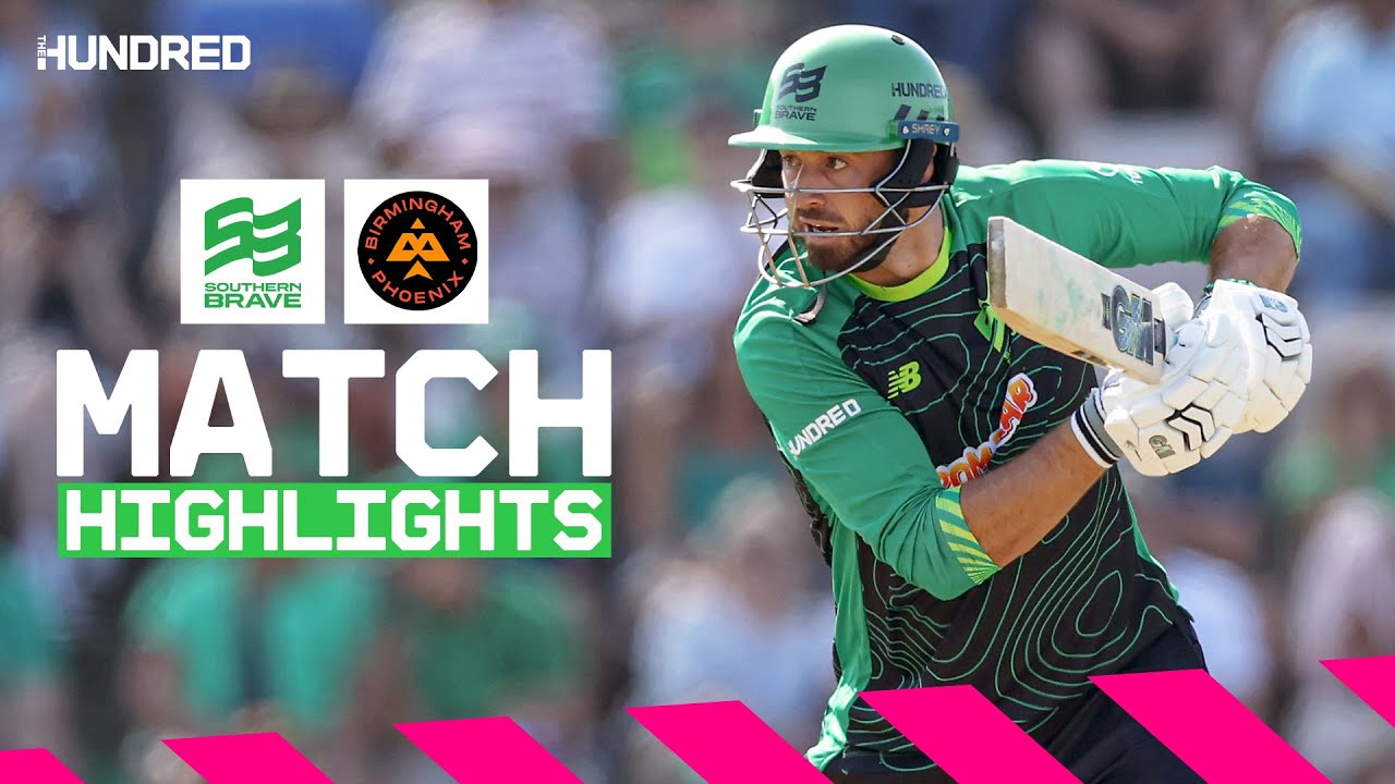 Vince & du Plooy HAMMER it 💪 | Southern Brave vs Birmingham Phoenix highlights