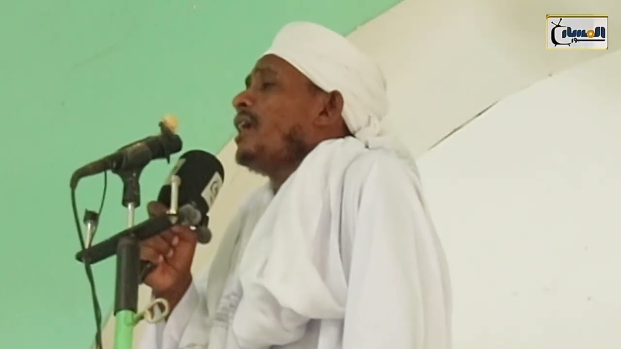 صلاة الجمعة بمسجد حي عتره بمدينة ود مدني 