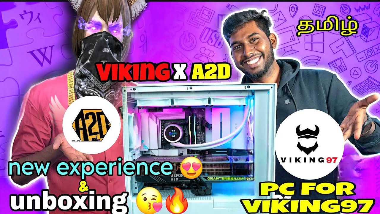 A2D new gaming 🎮pc |my experience🤡 🖖don't buy Pc😡❌ ✅|new pc unboxing tamil|