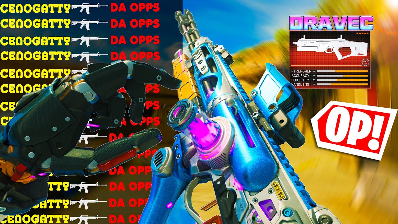 *NEW* Black Ops 7 Dravec OP Class Set Up😱😱😱💥💥!!!!!!!!