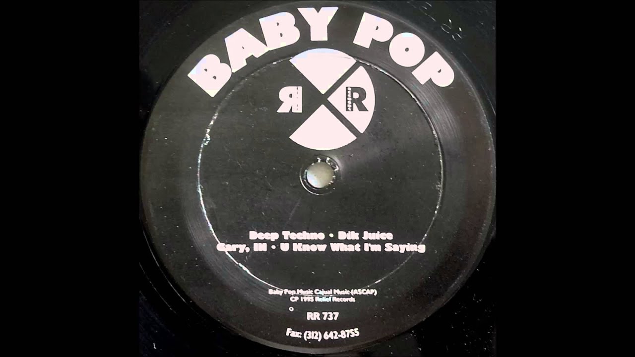 Baby Pop &ndash; U Know What I'm Saying   Relief RR 737