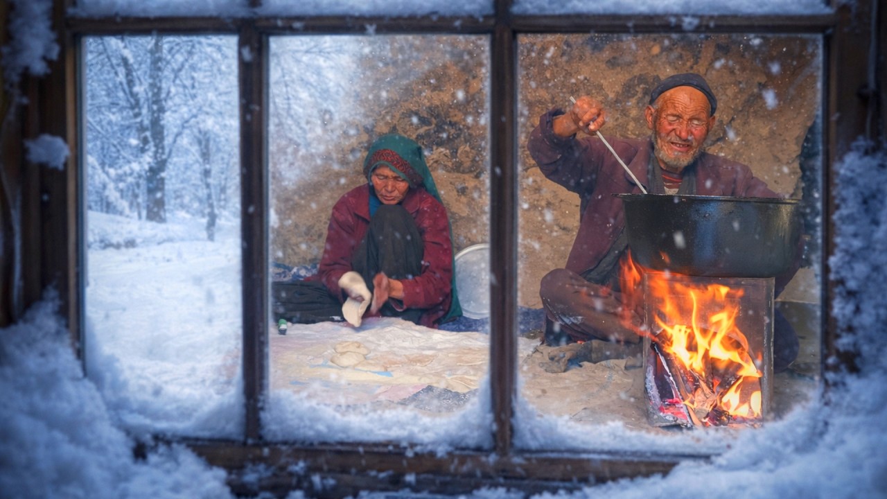 Life in extreme cold and traditional cooking